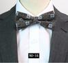 Pattern Bow Tie Men'S Banquet Business Wedding Groom Best Man Gentleman'S Dress Studio Burgundy Navy Bow