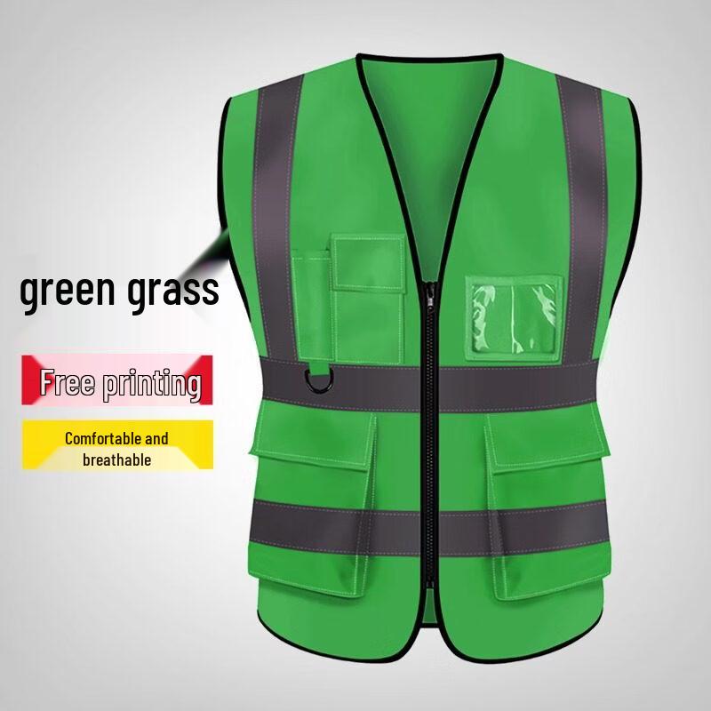 High-Visibility Reflective Safety Vest