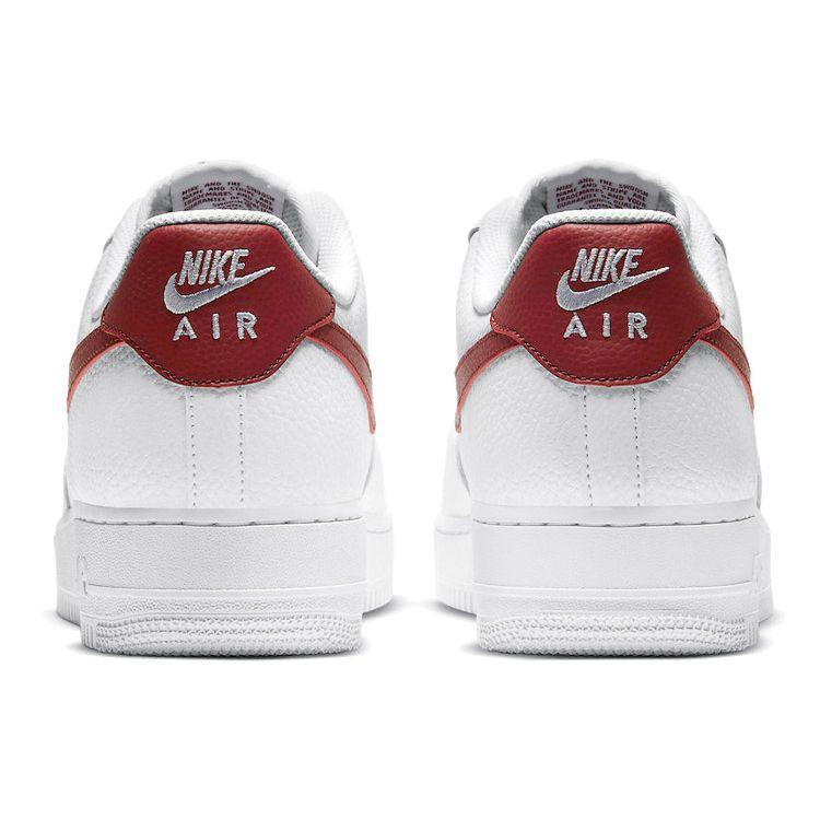 Nike Sneakers da uomo Air Force 1 Low Bianco Rosso Team CZ0326-100