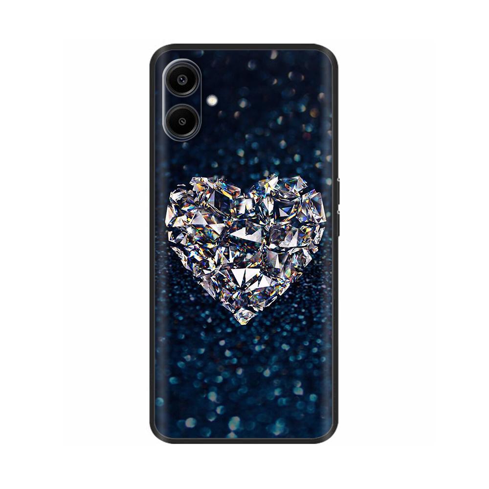 Für Samsung A06 Handyhülle Fundas Für Samsung Galaxy A06 A 06 A065F Rückseite Schutzhülle Stoßfest Silikon Stoßfänger Hülle