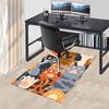 1pc Cats Rule the World Office Chair Mat - Festival Gift, Non-Slip Carpet for Home and Office Use, Suitable for All Seasons.P040