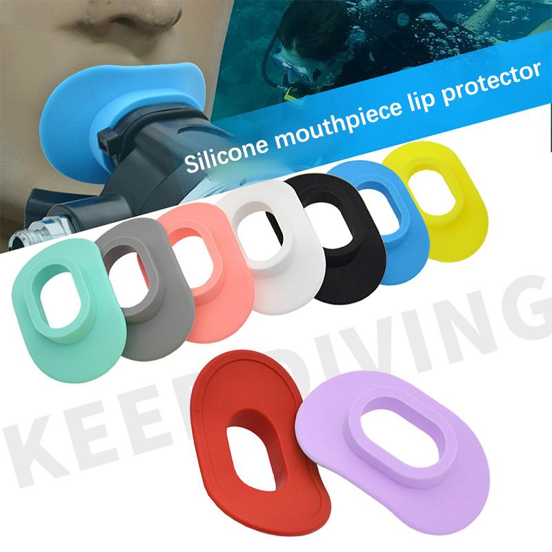 Soft Silicone Snorkel Regulator Mouthpiece Octopus Regulator Diving Equipment Breathing Tube Accessories For Scuba Diving
