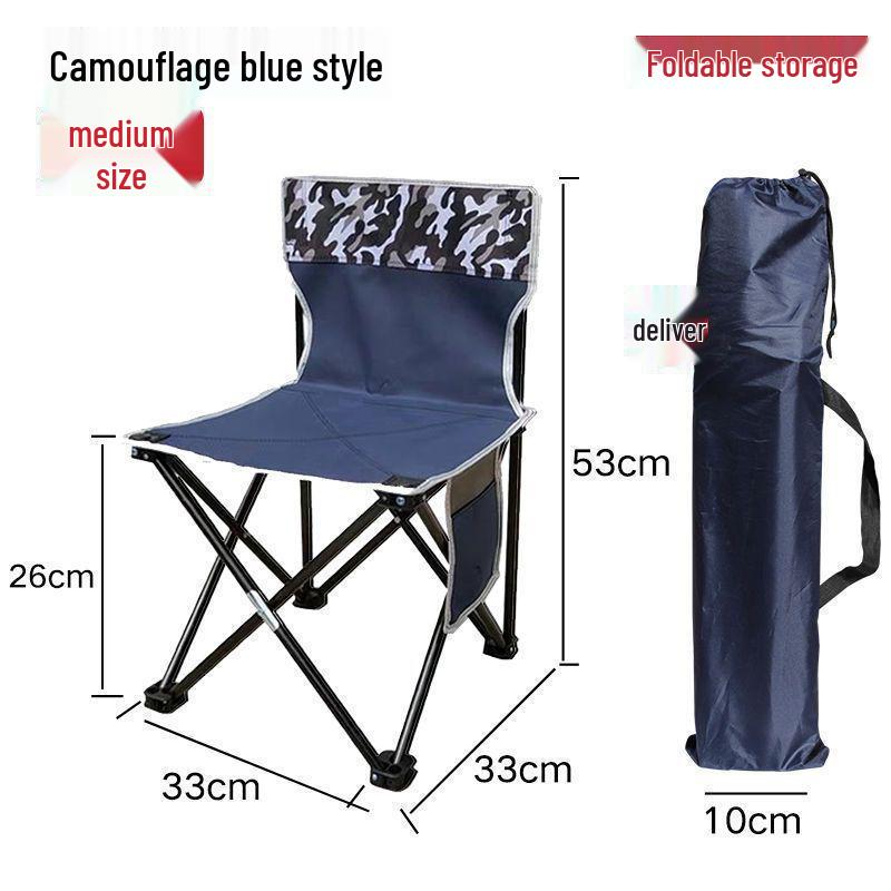 Portable Multifunctional Folding Fishing Chair and Stool