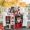 Christmas Theme Printed Blanket - Perfect for Couch, Bed, Travel & Outdoor Use | Machine Washable, Cozy & Durable.