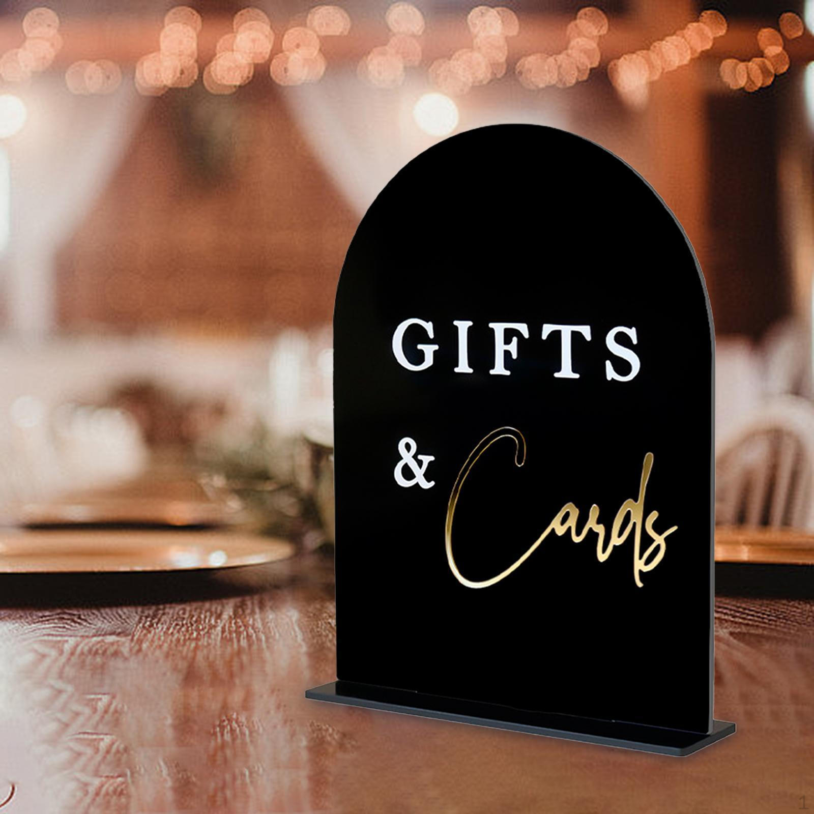 

Акриловая табличка для свадебных мероприятий и украшения памятного стола на банкет Style C