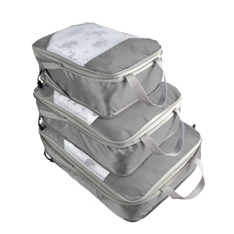 Best-Selling Travel Compression Suitcase Organizers: Three-Piece Waterproof Clothing Storage Bag Set