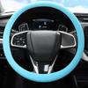 New car steering wheel cover anti slip silicone ice feeling ultra-thin washed all season universal steering wheel cover
