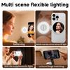 LED Selfie Fill Light for Magsafe Phone Adjustable Brightness Magsafe-Compatible Smartphone Vlog Photography Video Accessory