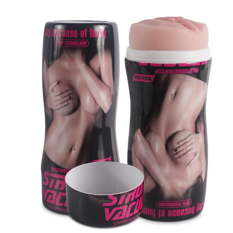 Tasse de masturbation pour hommes, chat de poche, avec bouche et vagin réalistes, utilisée pour le sexe oral et vaginal
