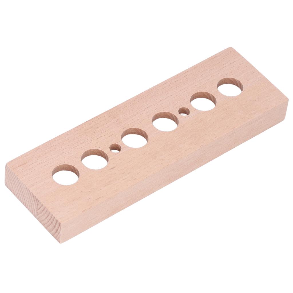 DIY Glimmröhrenuhr-Bausatz 4 Röhren Buchenholzgehäuse IN14 Röhrenuhr Ersatzset