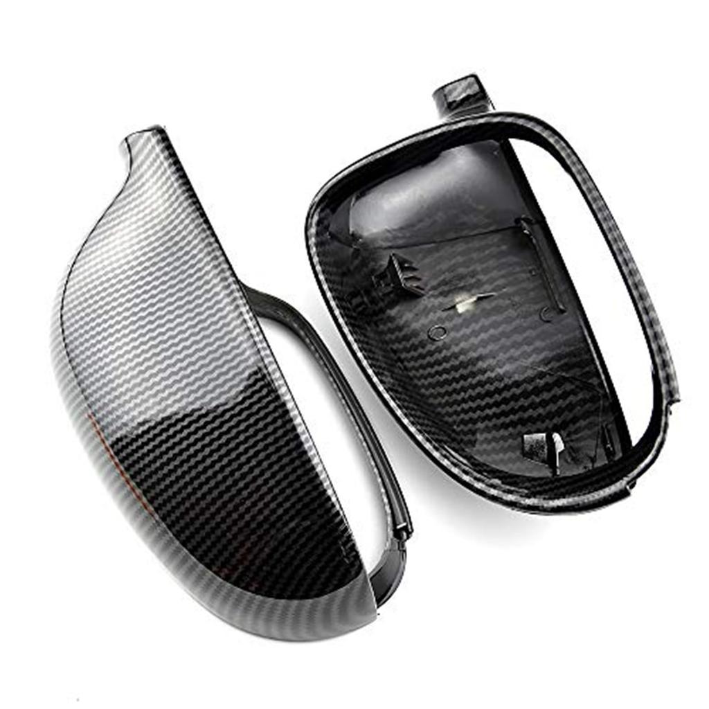 Szwaldaper Carbon Fiber Car Side Mirror Cover for VW Golf 5 R32 GTI Standard