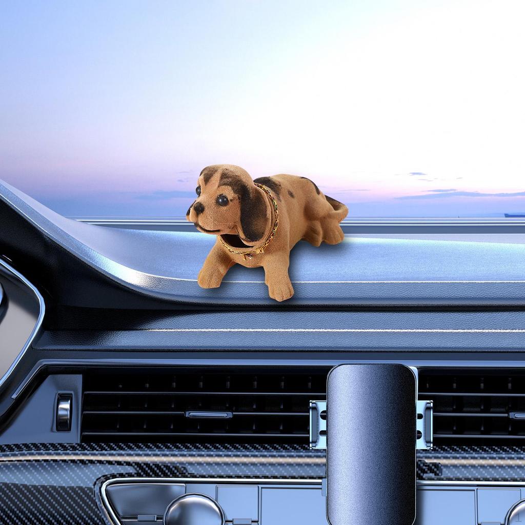 Autodekoration Winkender Hund Armaturenbrett Ornamente Spielzeug Liebhaber Geschenk Kinderspielzeug Hohe Nachbildung