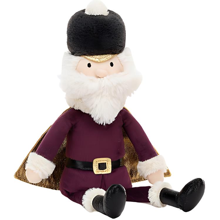 

JELLYCAT Grand Dress Up Collection Hu Tao Staple King Dolls Plush Doll 31cm Height In Sitting Posture