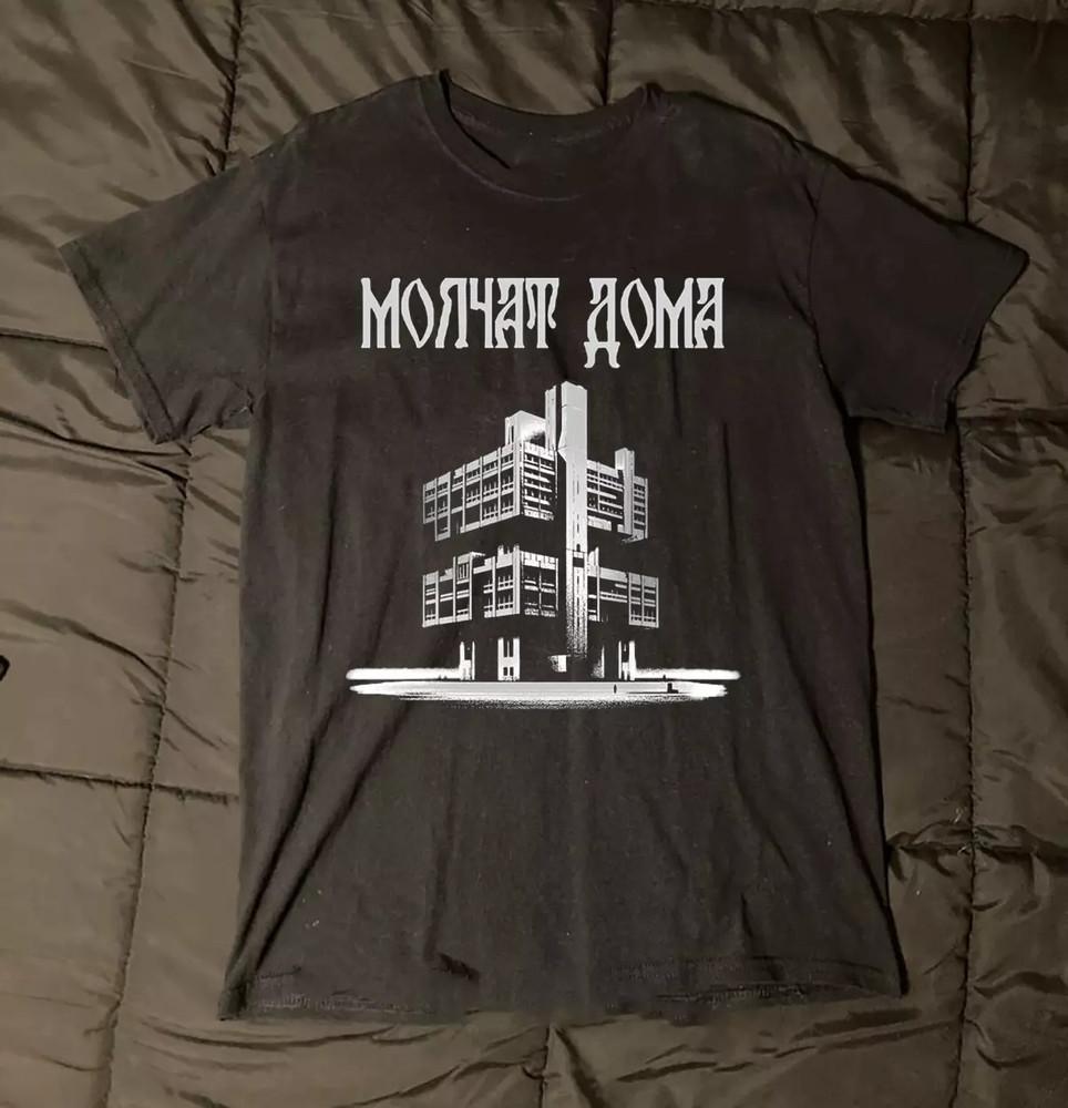 

Molchat Doma Band Gift For Music Lover Black T Shirt Full Size S5XL Unisex T-Shirt M
