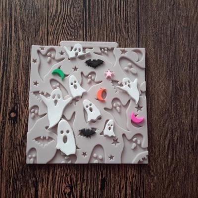Stampo Fantasma di Halloween Stampo in Silicone Fai da Te Cottura Stampo Decorazione Torta di Halloween