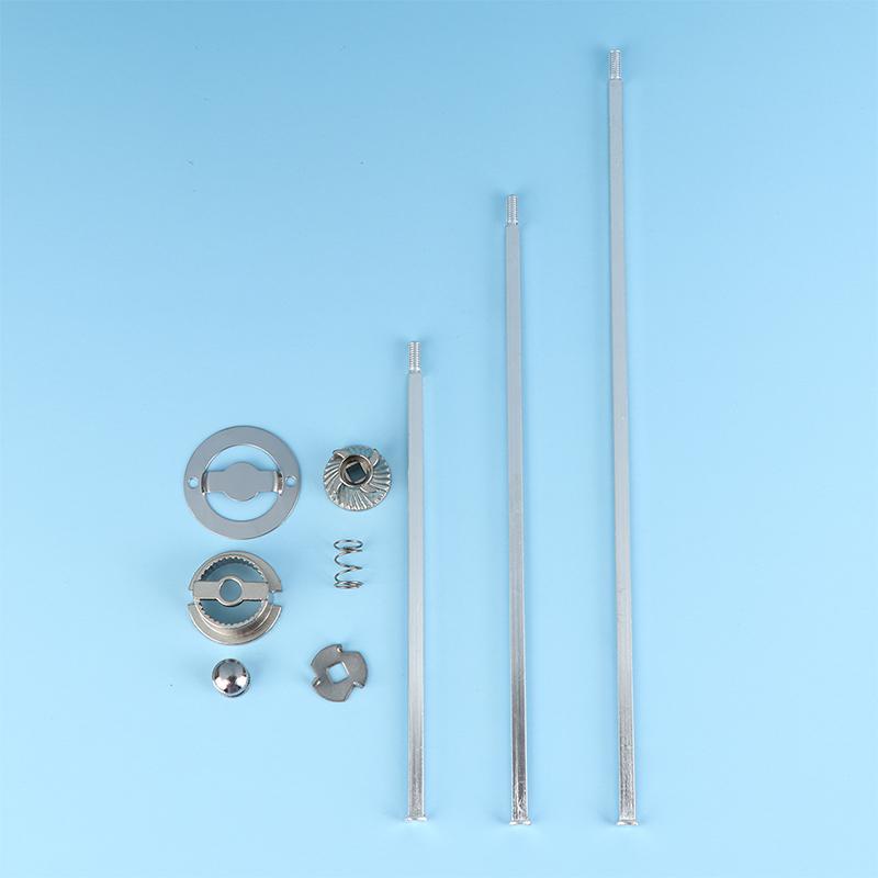 1Set 6/8/10in Manual Pepper Grinder Accessories Mill Parts Zinc Alloy Core With Pole Kits With Self Tapping Hardware Kit