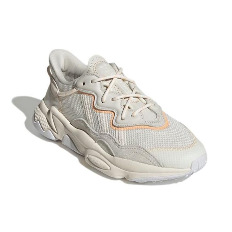 Adidas Ozweego Chalk White Peach Women Sneakers Cream Cloud-White Off-White HP7733