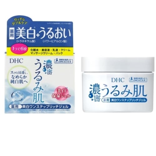 DHC dense moisture skin medicated whitening one step rich gel 120G