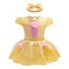 Fantasia Romper Anna Sofia Tutu Dress Headband Princess Aurora Alice Clothes Dress Halloween Party Costumes Outfit