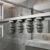 4pcs Shower Door Rollers for Frameless Glass Shower Doors with Reinforced Nylon Wheels and Sturdy Aluminum Alloy Core