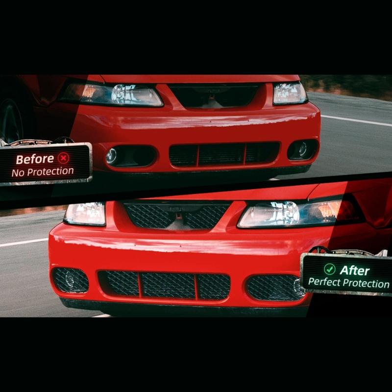 Grelha de Corrida Universal para Veículos Ventilação Tuning para Para-choques Impermeável e Resistente à Corrosão