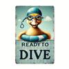 Retro Metal Tin Sign 8x12 inch Office Living Room Wall Decor