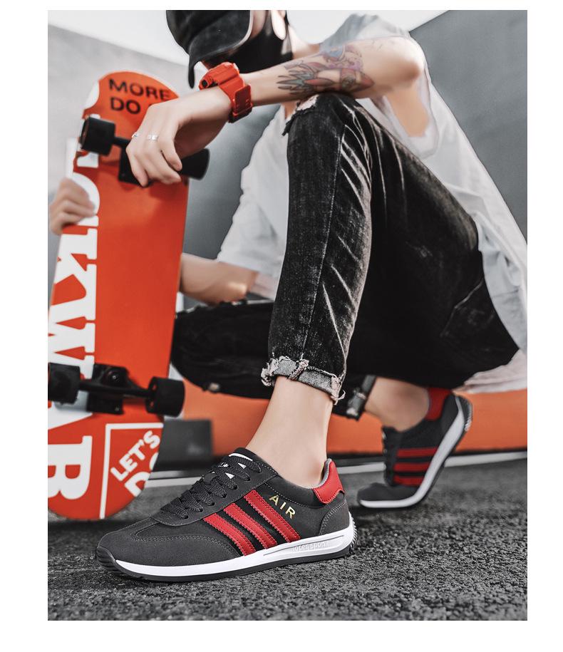 2025 Herre Casual Canvas Sneakers - Pustende Sommersko for Løping