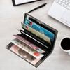 Ultra-Thin Stainless Steel Card Holder: Anti-Skimming, Anti-Demagnetization - Compact Case for Bank and ID Cards
