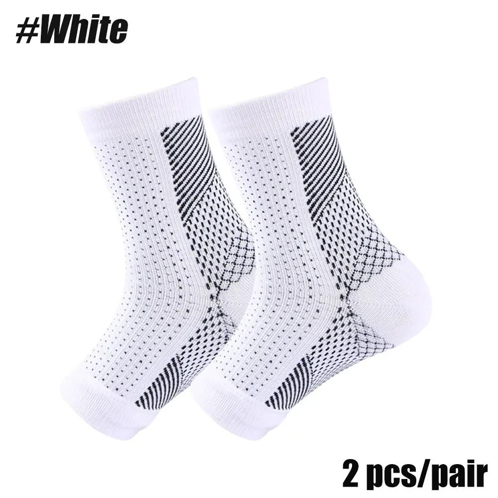 1 Pair Compression Plantar Fasciitis Socks Ankle Brace Sleeve Heels Arch Supports & Heel Pain Relief Ankle Support For Men Women