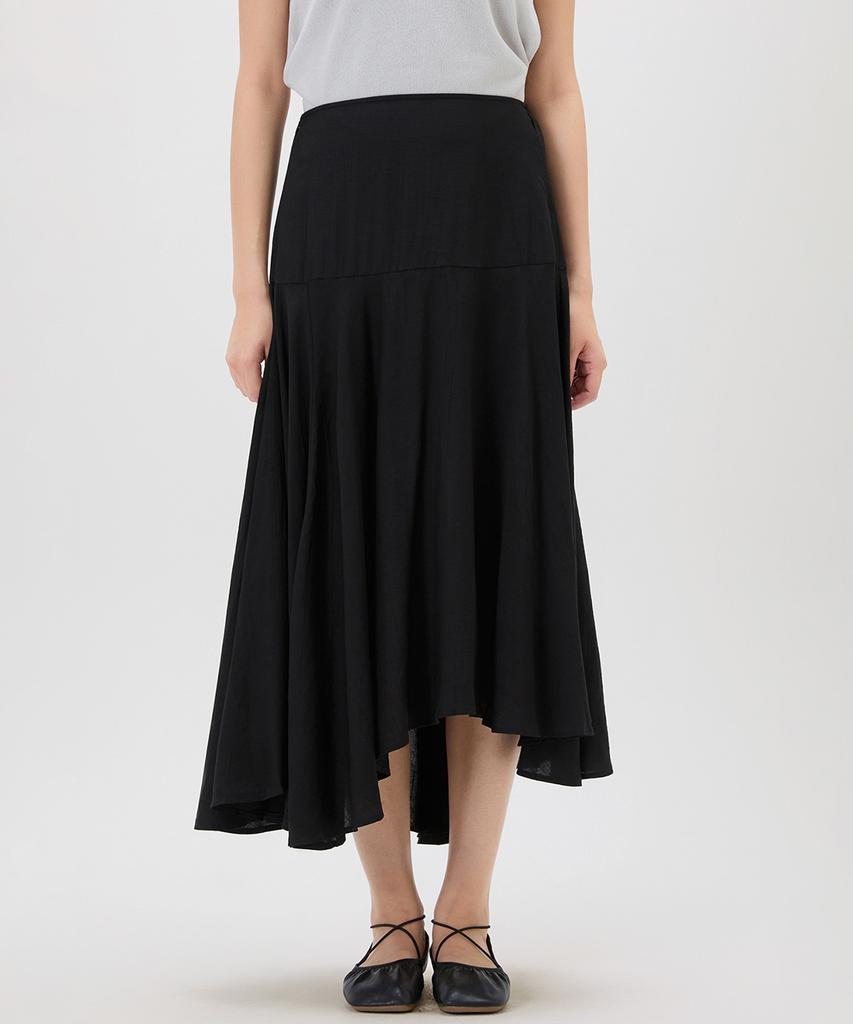 MIXXO Soft Elastic Waist Long Skirt_Miwwhg50Us