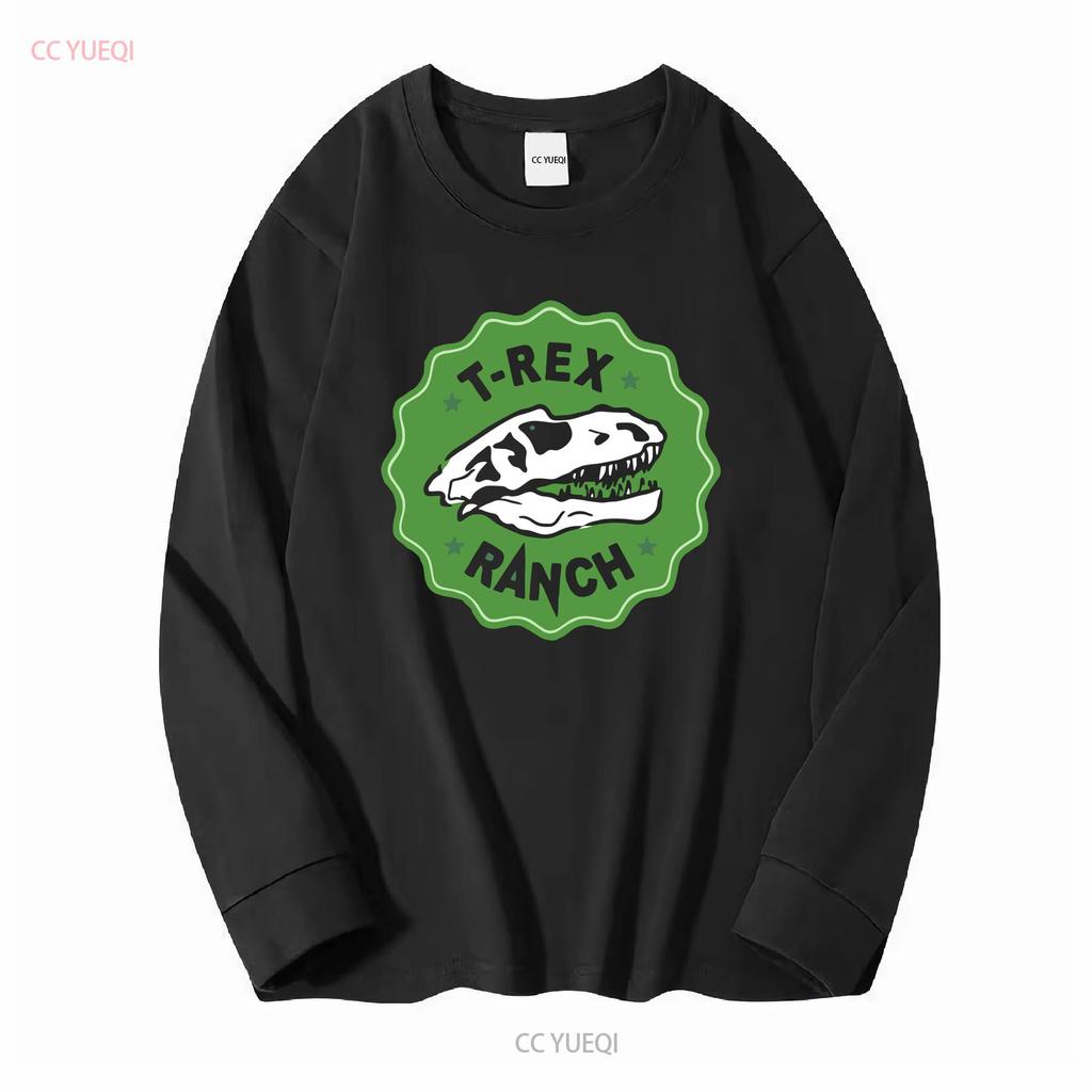 Parkwachter Kinder T-shirt Rex Ranch Dinosaurus Verjaardag Pasen Top vintage Gewassen streetwear grafisch Veelzijdig Rekbaar