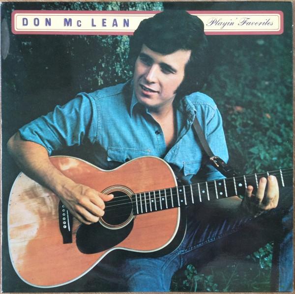 

LP Record DON MCLEAN - Playin Favorites UAG29528 United Artists 1973 UK Rock Used