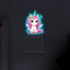 Cartoon Unicorn Luminous Bedroom Living Room Balcony Decorative Stickers