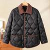 Women S Korean Style Winter Cotton Padded Warm Coat