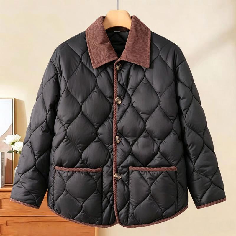 Women S Korean Style Winter Cotton Padded Warm Coat