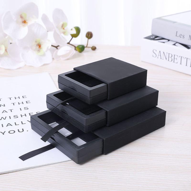 Caixa de Armazenamento de Joias e Acessórios em Filme PE: Pulseira, Anel, Unhas Postiças, Organizador de Pequenos Itens