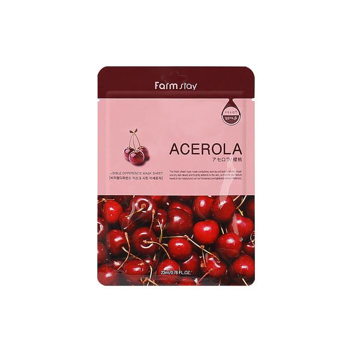 

FarmStay Visible Difference Mask Sheet с ацеролой (10Листов)