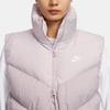 (WMNS) Nike Down Stand Collar Zipper Sleeveless Vest 'Black' Women's FN0031-019