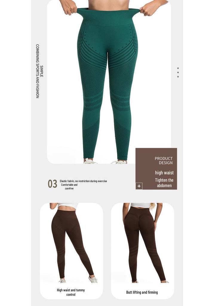 High Waist Seamless Butt-Lifting Yoga Pants