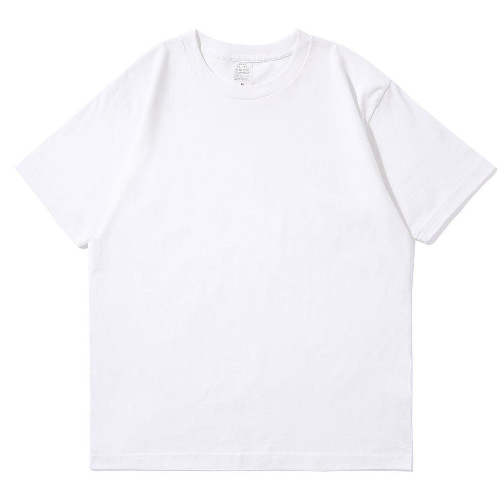 400g Unisex Heavyweight Pure Cotton Minimalist Crew Neck T-Shirt