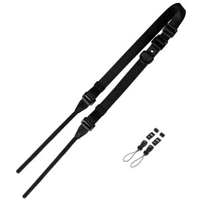 Forui Camera Neck Adjustable 25mm Shoulder Strap for Digital Neck Strap Strap, Length, Wide, Cameras, SLRs, Durable, Crossbody, (Black)