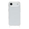 For iPhone Air Case PC+TPU 1.5mm Clear Phone Cover with Lanyard Holes