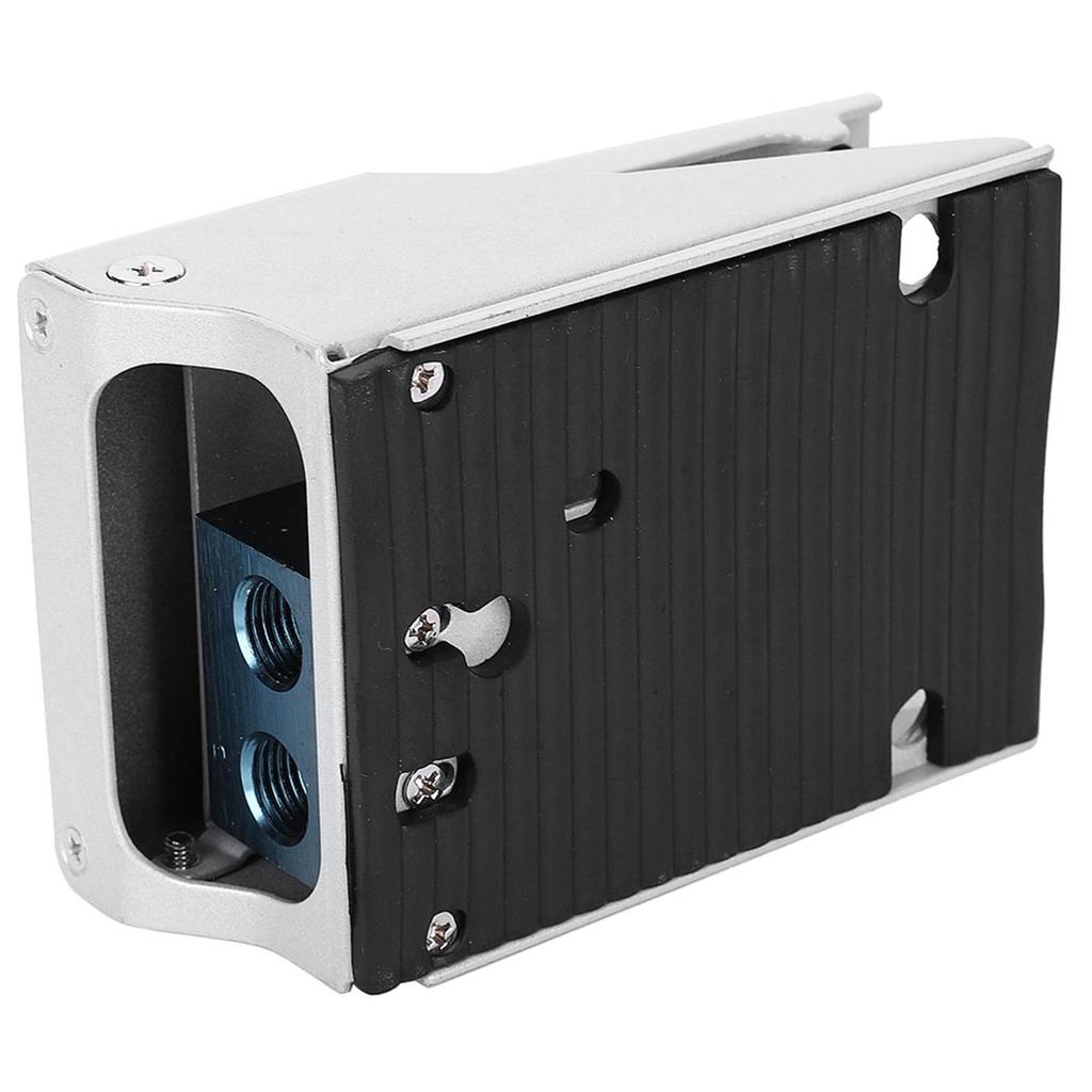 1Celsius4 Pneumatic Foot Pedal Valve, 3 Way 2 Position Threaded Nonslip Pressure Control Foot