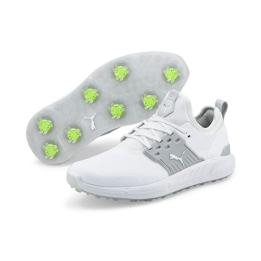 Ignite ARTICULATE Golfschuhe für PUMA Rise cm [PUMA] Herren, Weiß/PUMA Silber/High 30.0