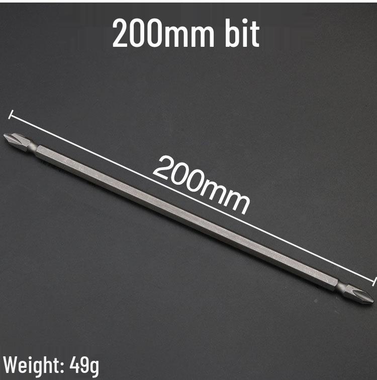 Cross Double-Head S2 Electric Screwdriver Bit with Strong Magnetism and Free Shipping