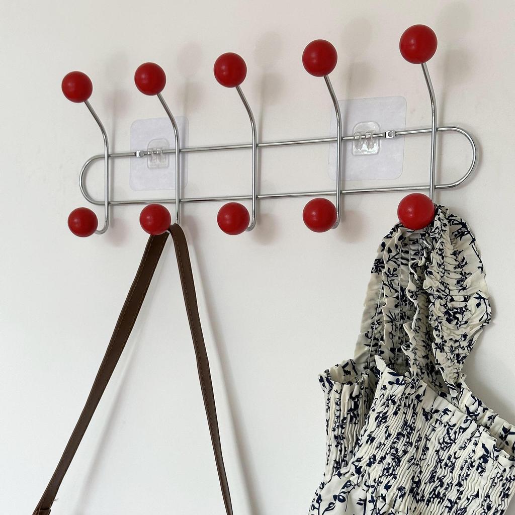 Seamless Iron Art Wall Hook for Clothes and Hats - Home and Wardrobe Decoration