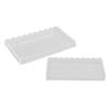 2pcs Vanity Tray Elegant Multifunctional Acrylic Countertop Decorative Tray for Bathroom Bedroom Kitchen