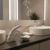 Portainciensos de Resina con Forma de Palma Decorativo para Varillas de Incienso Adorno de Gestos Spa