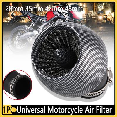 Motorrad Lufteinlassfilter Reiniger 28mm 35mm 42mm 48mm Motorrad Luftfilter für Yamaha GP110 100cc 125cc Mopeds Qiaoge JOG