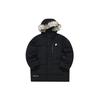 Trendy Long Fashion Loose Hooded Warm Down Jacket Men Outerwear Deep-Black T11M241916F-BK